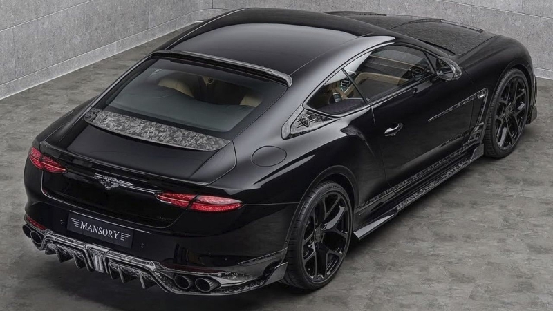 Bentley Continental GT 2025 представлен в версии от Mansory