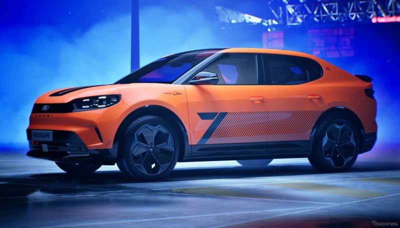 Ford Capri 1 2026 - кроссовер, посвященный Эрику Кантоне