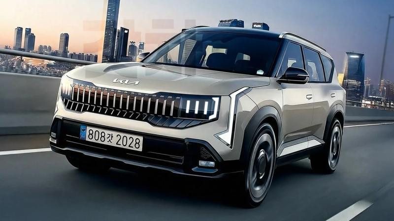 Kia Seltos X-Line 2026 года: первый рендер новинки