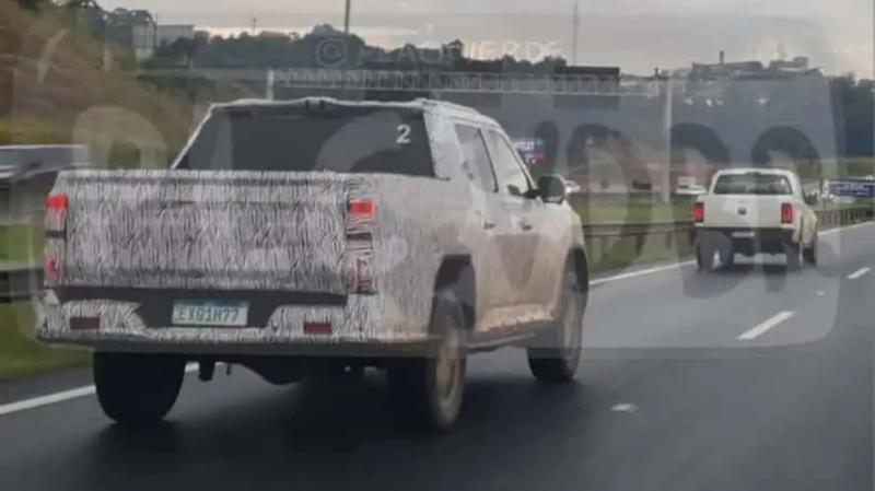 Новый Volkswagen Amarok 2026 добрался до рынка Бразилии - пикап заметили в ходе тестов