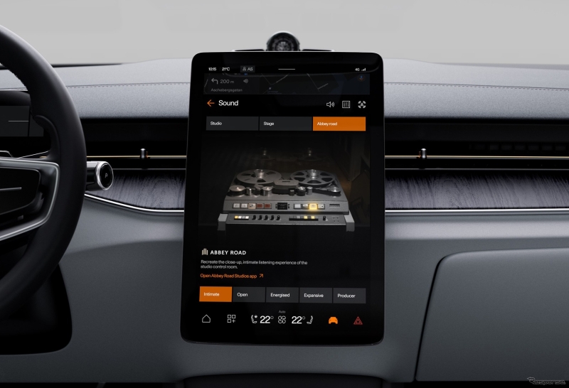 Polestar 3 2025 получил уникальную аудиосистему
