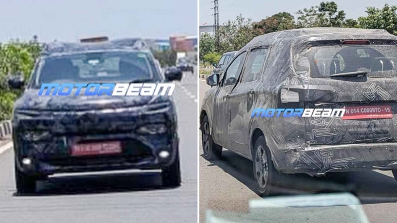 Renault Kiger 2026 обновленный кроссовер показали на фото