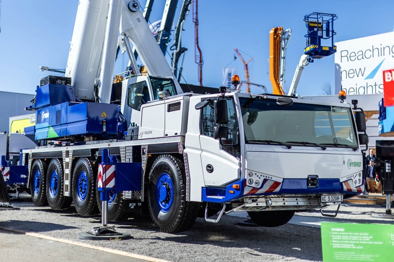 Tadano AC 5.120H-1 Hybrid Concept 2025: показан новый автокран