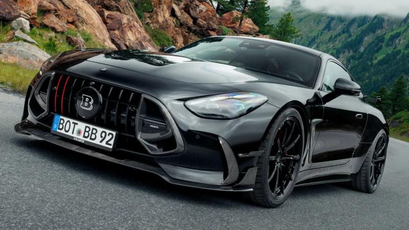 Mercedes-AMG GT Coupe 2025 года: дебют новой версии от Brabus