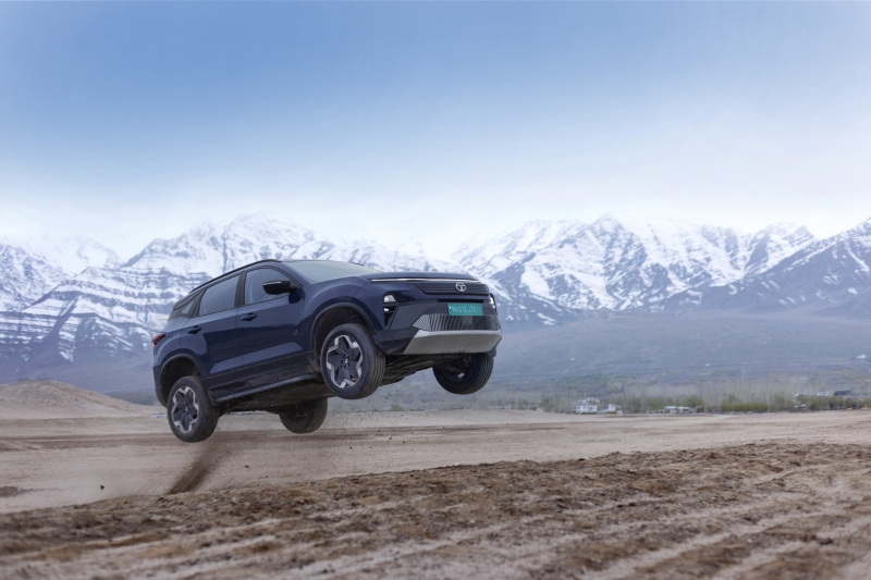 Tata Harrier EV 2025 начал поступать в дилерские центры