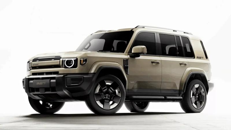 iCAR V27 2025 - большой внедорожник показали на новых фото