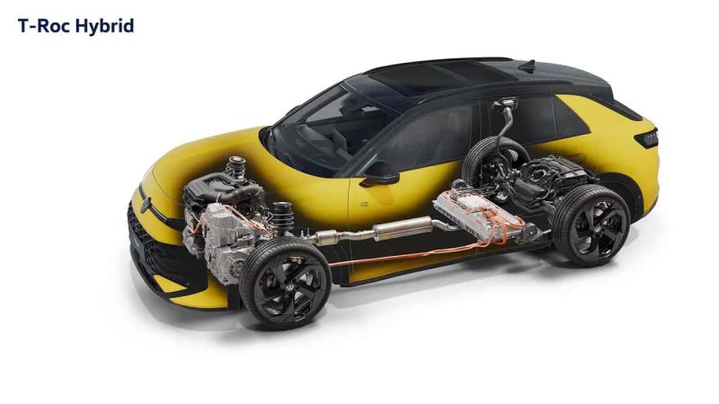 Новый Volkswagen T-Roc повторил хитрость Golf и получил гибридную систему для нового поколения SUV